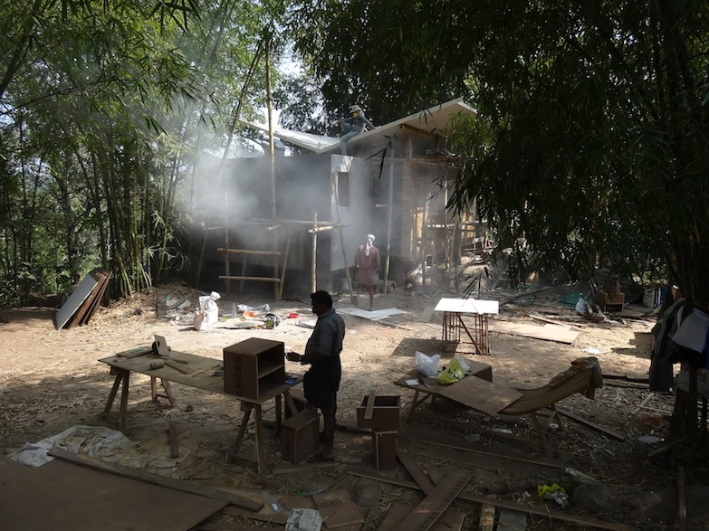 Video construction of Uravu Bamboo Grove