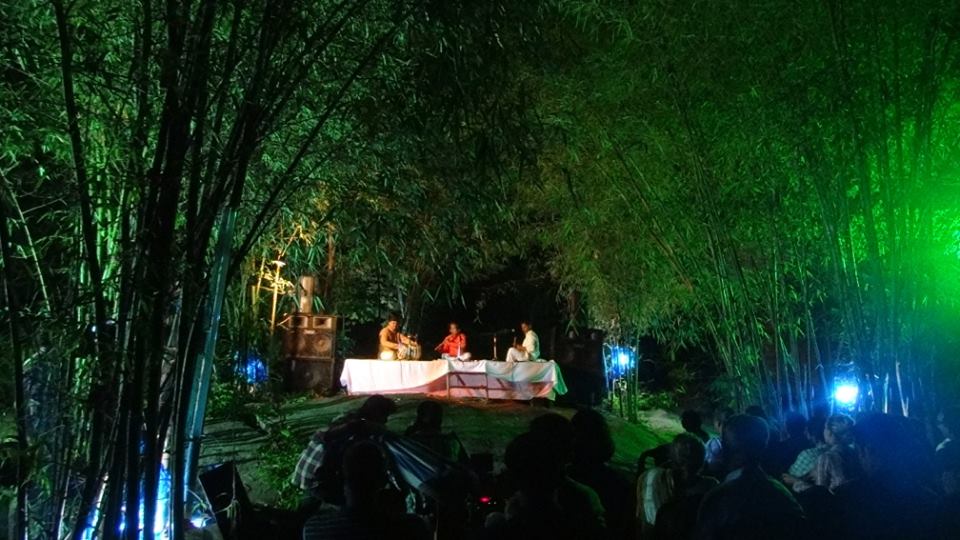 Shri Himanshu Nanda in the Bamboo Grove
