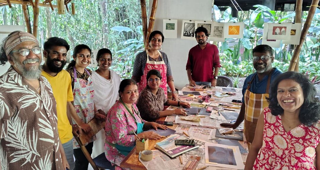 INKPRESSION – Relief Printmaking Workshop by Wayanad Art Cloud